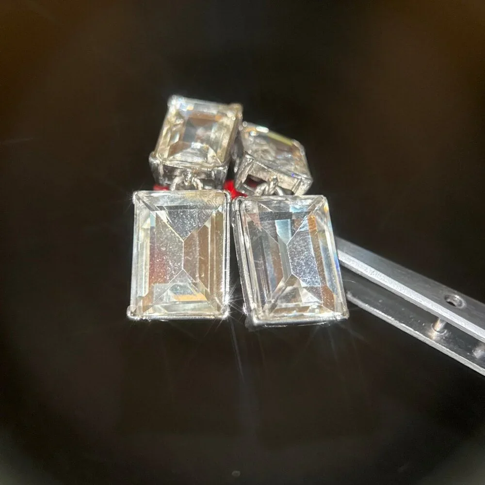KJL‎ Swarovski Earrings - Picture 3 of 4